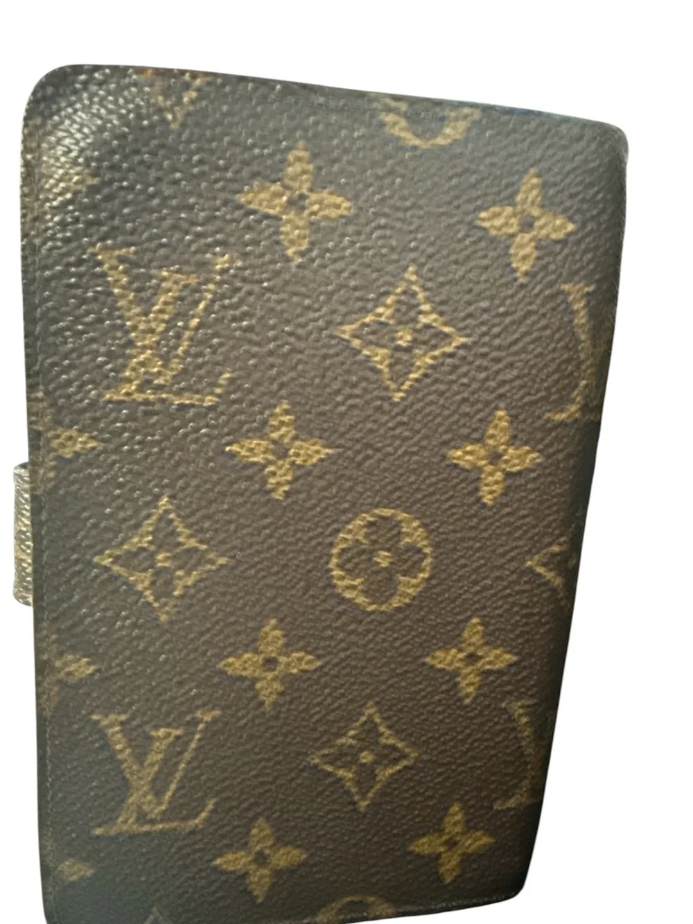 Louis Vuitton Monogram Porte-Papier zip wallet in Brown and Gold-Tone